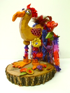 Birds of a Feather Sculpture by Sherry Tolar